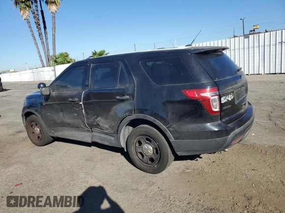 2015 Ford Utility Police Interceptor with VIN 1FM5K8AR4FGB98895, listed as a Copart auction lot 77586044 with 144,099 mi miles and Salvage Title. Bid and sale history available at carsss.com. Image 2.