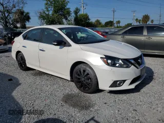2017 Nissan Sentra S with VIN 3N1AB7AP3HY274168, listed as a Copart auction lot 65031245 with 74,357 mi miles and Salvage title. Bid and sale history available at DreamBid. Image 4.