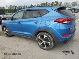 2016 Hyundai Tucson Limited z VIN KM8J33A29GU210124, wystawiony jako Copart lot #51502585 z przebiegiem 170 182 mil mil oraz Tytuł czysty. Historia ofert i sprzedaży dostępna na DreamBid. Obrazek 2.