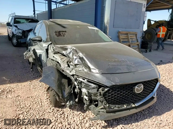 2022 Mazda 3 2.5 Turbo with VIN JM1BPBAY5N1508986, listed as a Copart auction lot 58207155 with 53,601 mi miles and Salvage title. Bid and sale history available at DreamBid. Image 13.
