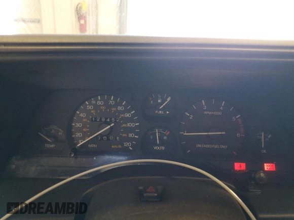 1991 Mercury Cougar z VIN 1MEPM60T4MH652996, wystawiony jako Copart lot #43811635 z przebiegiem 129 452 mil mil oraz Nie do naprawy • Non repairable. Historia ofert i sprzedaży dostępna na DreamBid. Obrazek 9.