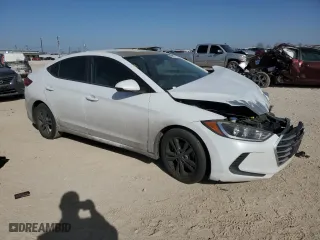 2017 Hyundai Elantra SE with VIN 5NPD84LF5HH045905, listed as a Copart auction lot 48006725 with 117,647 mi miles and Salvage Title. Bid and sale history available at carsss.com. Image 4.