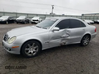 2007 Mercedes-Benz E 350 with VIN WDBUF56XX7B044148, listed as a Copart auction lot 87456714 with 198,152 mi miles and Salvage Title. Bid and sale history available at carsss.com. Image 1.