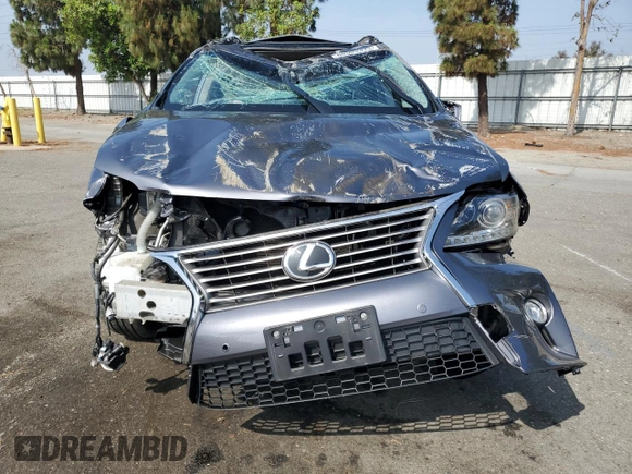 2014 Lexus RX 350 with VIN JTJZK1BA4E2012755, listed as a Copart auction lot 60565395 with 41,614 mi miles and Salvage title. Bid and sale history available at DreamBid. Image 5.