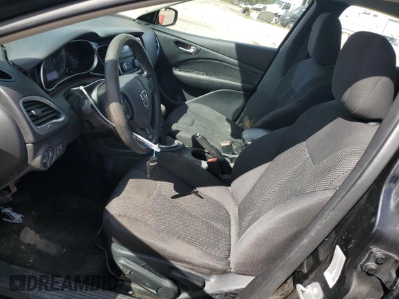 2016 Dodge Dart SE with VIN 1C3CDFAA5GD593633, listed as a Copart auction lot 86222904 with Not Provided miles and Clean Title. Bid and sale history available at DreamBid. Image 7.