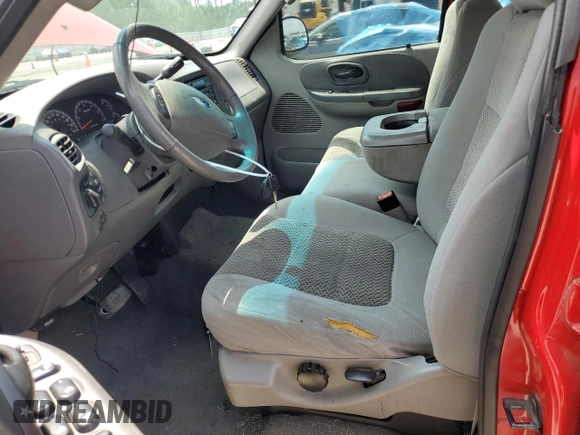 2003 Ford F-150 XLT with VIN 1FTRW07623KC62353, listed as a Copart auction lot 63618214 with 267,360 mi miles and Clean Title. Bid and sale history available at carsss.com. Image 7.