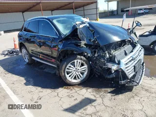 2018 Audi Q5 Prestige with VIN WA1CNAFY3J2078029, listed as a IAAI auction lot 41822564 with 80,690 mi miles. Bid and sale history available at carsss.com. Image 1.