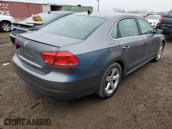 2014 Volkswagen Passat Wolfsburg Ed with VIN 1VWAS7A3XEC049810, listed as a Copart auction lot 86336284 with 81,024 mi miles and Salvage Title. Bid and sale history available at carsss.com. Image 3.