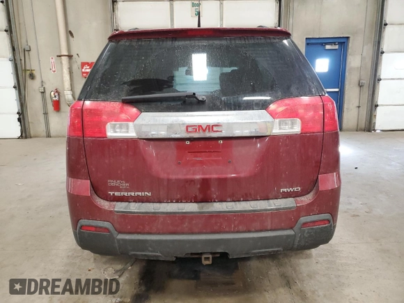 2011 GMC Terrain SLE-2 with VIN 2CTFLTEC8B6353719, listed as a Copart auction lot 47381455 with 92,030 mi miles and Salvage Title. Bid and sale history available at carsss.com. Image 6.