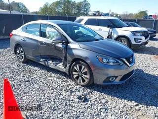 2018 Nissan Sentra SV with VIN 3N1AB7AP5JY253554, listed as a IAAI auction lot 41256748 with 65,994 mi miles. Bid and sale history available at carsss.com. Image 1.