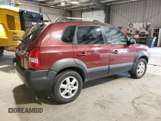 2005 Hyundai Tucson GLS with VIN KM8JN72D45U127165, listed as a Copart auction lot 64548104 with 127,234 mi miles and Salvage Title. Bid and sale history available at carsss.com. Image 3.
