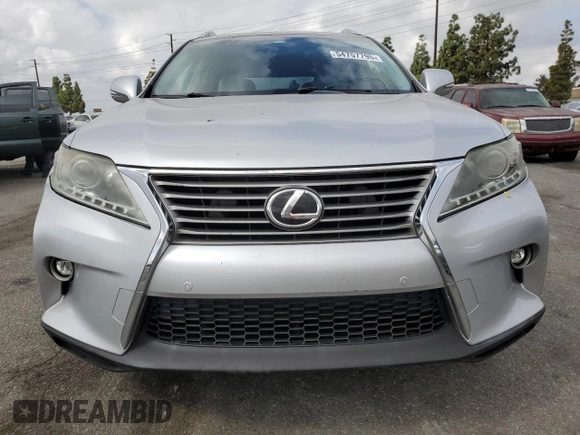 2015 Lexus RX 350 with VIN 2T2ZK1BAXFC184709, listed as a Copart auction lot 54757795 with 121,755 mi miles and Salvage Title. Bid and sale history available at DreamBid. Image 5.