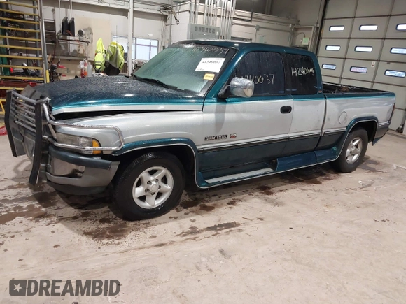 1997 Dodge 1500 with VIN 3B7HC13Y8VG723485, listed as a IAAI auction lot 41340037 with 142,406 mi miles and . Bid and sale history available at DreamBid. Image 19.