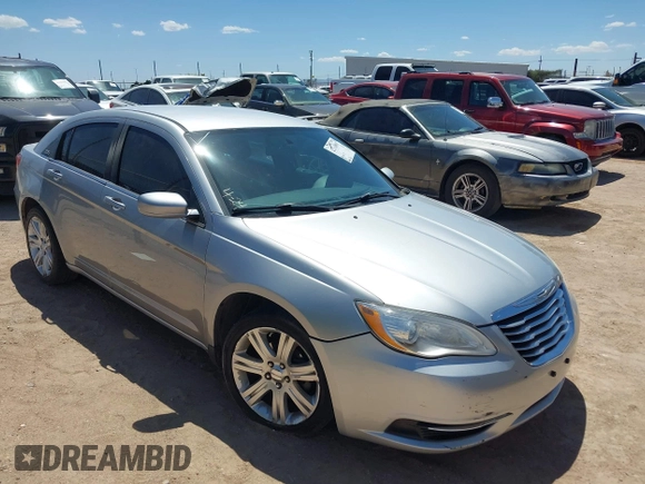 2012 Chrysler 200 LX with VIN 1C3CCBAB9CN318338, listed as a IAAI auction lot 42116991 with 106,572 mi miles and . Bid and sale history available at DreamBid. Image 1.