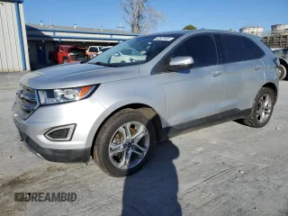 2016 Ford Edge Titanium with VIN 2FMPK4K92GBB43743, listed as a Copart auction lot 82687633 with 151,311 mi miles and Salvage Title. Bid and sale history available at carsss.com. Image 1.