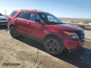 2015 Ford Explorer Sport with VIN 1FM5K8GT2FGB89762, listed as a Copart auction lot 86642024 with 165,441 mi miles and Salvage Title. Bid and sale history available at carsss.com. Image 4.