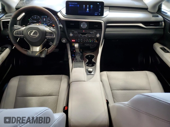 2022 Lexus RX with VIN 2T2HZMDA9NC315858, listed as a Copart auction lot 50645455 with 36,665 mi miles and Salvage Title. Bid and sale history available at carsss.com. Image 8.