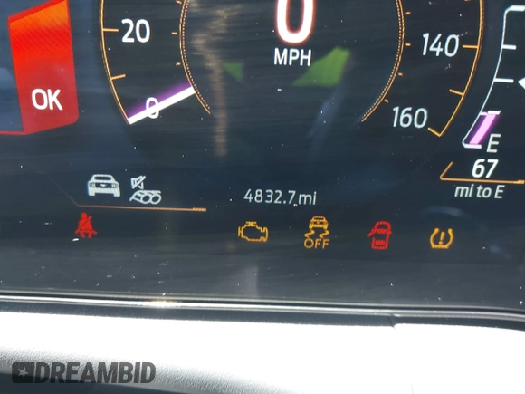 2024 Ford Mustang GT with VIN 1FA6P8CF3R5403237, listed as a IAAI auction lot 42315495 with 4,832 mi miles and . Bid and sale history available at DreamBid. Image 16.