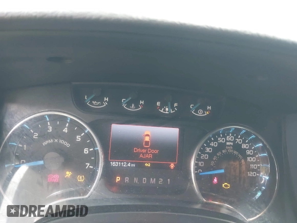 2013 Ford F-150 XL with VIN 1FTFW1ETXDKE14544, listed as a IAAI auction lot 42320802 with 163,112 mi miles and . Bid and sale history available at DreamBid. Image 7.