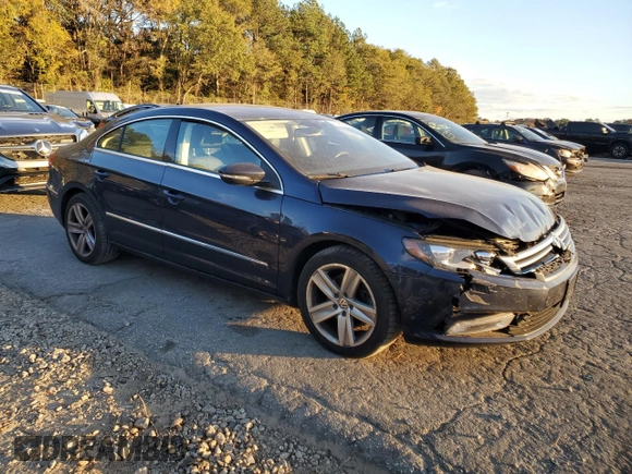2014 Volkswagen CC R-Line with VIN WVWBP7AN5EE534273, listed as a Copart auction lot 81482754 with 50,669 mi miles and Salvage Title. Bid and sale history available at carsss.com. Image 4.