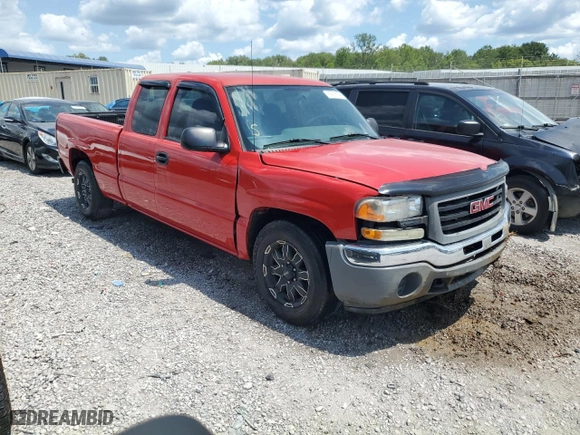 2007 GMC Sierra 1500 Classic SLE1 with VIN 1GTEC19V27Z152949, listed as a Copart auction lot 65906184 with NaN miles and Salvage Title. Bid and sale history available at carsss.com. Image 4.