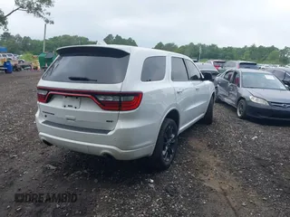 2021 Dodge Durango GT Plus with VIN 1C4RDJDG5MC521437, listed as a IAAI auction lot 42589843 with 53,492 mi miles and . Bid and sale history available at DreamBid. Image 4.