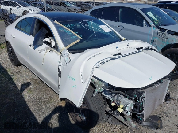 2022 Mercedes-Benz CLA 35 AMG with VIN W1K5J5BB8NN312100, listed as a IAAI auction lot 41117904 with 37,593 mi miles and . Bid and sale history available at DreamBid. Image 1.