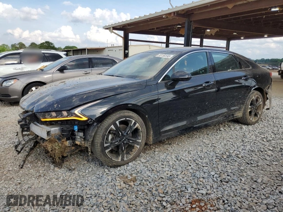 2024 Kia K5 GT-Line z VIN 5XXG64J27RG238055, wystawiony jako Copart lot #55155195 z przebiegiem 13 051 mil mil oraz Szkoda całkowita • Salvage title. Historia ofert i sprzedaży dostępna na DreamBid. Obrazek 1.