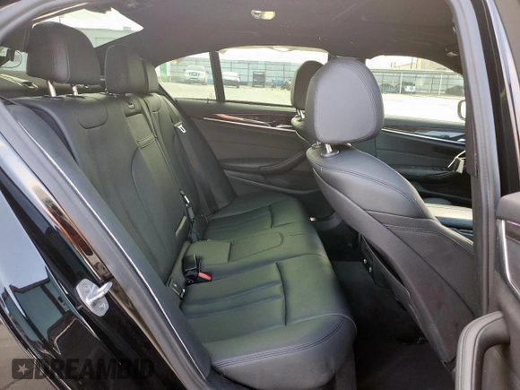 2017 BMW 5 Series 530i with VIN WBAJA5C35HG897952, listed as a Copart auction lot 55691385 with 135,869 mi miles and Salvage title. Bid and sale history available at DreamBid. Image 10.