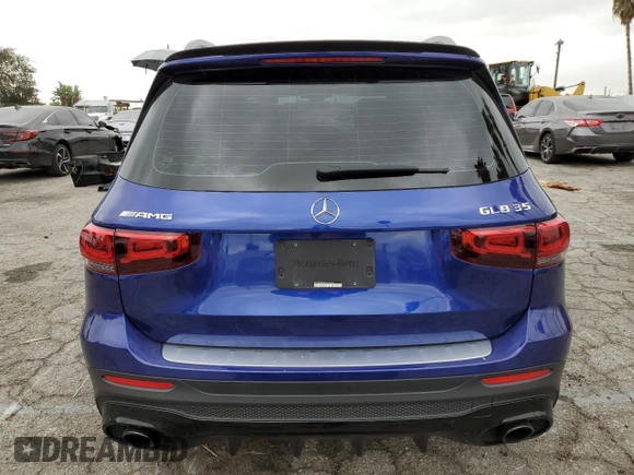 2021 Mercedes-Benz GLB with VIN W1N4M5BBXMW137993, listed as a Copart auction lot 69818482 with 47,428 mi miles. Bid and sale history available at carsss.com. Image 6.