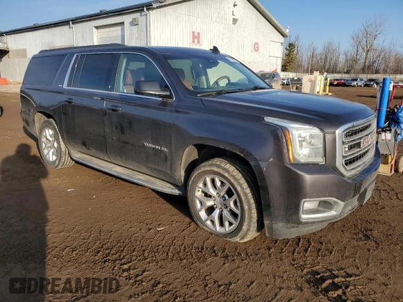 2015 GMC Yukon XL SLT with VIN 1GKS2HKC7FR533710, listed as a Copart auction lot 48336335 with 183,731 mi miles and Clean Title. Bid and sale history available at carsss.com. Image 4.