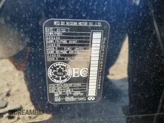 2022 Infiniti QX50 AUTOGRAPH with VIN 3PCAJ5DB4NF120984, listed as a Copart auction lot 48719285 with 30,968 mi miles and Salvage Title. Bid and sale history available at carsss.com. Image 13.