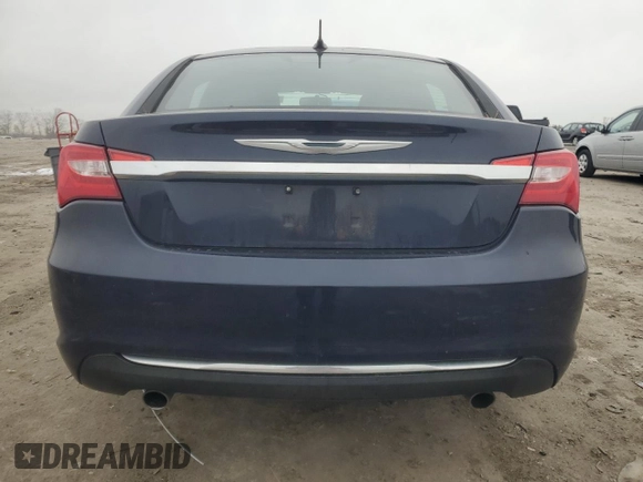 2014 Chrysler 200 LX with VIN 1C3CCBAG1EN152315, listed as a Copart auction lot 88382725 with 122,143 mi miles and Salvage Title. Bid and sale history available at carsss.com. Image 6.