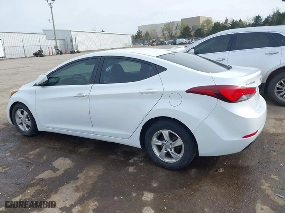 2015 Hyundai Elantra SE with VIN 5NPDH4AE4FH591540, listed as a IAAI auction lot 41822435 with 83,083 mi miles. Bid and sale history available at carsss.com. Image 15.