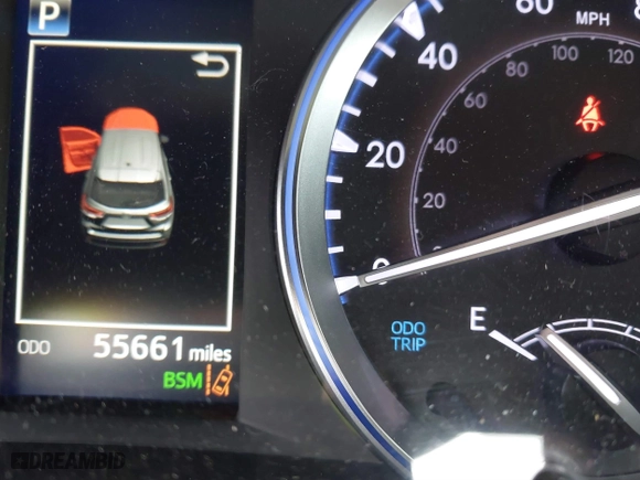 2019 Toyota Highlander SE with VIN 5TDJZRFH8KS727883, listed as a IAAI auction lot 41882956 with 56,043 mi miles. Bid and sale history available at carsss.com. Image 15.