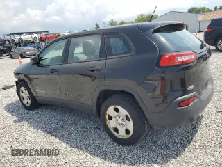 2015 Jeep Cherokee Sport z VIN 1C4PJLAB1FW632654, wystawiony jako Copart lot #65179455 z przebiegiem 220 647 mil mil oraz Szkoda całkowita • Salvage title. Historia ofert i sprzedaży dostępna na DreamBid. Obrazek 2.