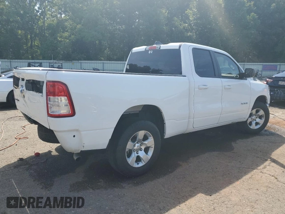 2022 Ram 1500 Big Horn with VIN 1C6RREBG1NN273017, listed as a Copart auction lot 61803835 with 77,450 mi miles and Salvage title. Bid and sale history available at DreamBid. Image 3.