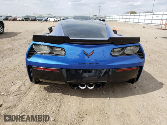 2019 Chevrolet Corvette Z06 2LZ with VIN 1G1YR2D6XK5604656, listed as a Copart auction lot 50536073 with 28,176 mi miles and Salvage Title. Bid and sale history available at carsss.com. Image 6.