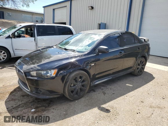 2014 Mitsubishi Lancer GT with VIN JA32U8FW3EU011063, listed as a Copart auction lot 69275994 with 103,547 mi miles and Salvage Title. Bid and sale history available at carsss.com. Image 1.