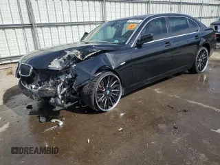2006 BMW 7 Series 750Li with VIN WBAHN83536DT37092, listed as a Copart auction lot 57446755 with Not provided miles and Salvage title. Bid and sale history available at DreamBid. Image 1.