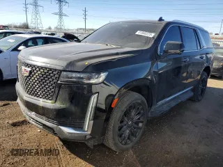 2023 Cadillac Escalade RWD Premium Luxury z VIN 1GYS3BKL0PR376605, wystawiony jako Copart lot #41868225 z przebiegiem 29 449 mil mil oraz Szkoda całkowita • Salvage title. Historia ofert i sprzedaży dostępna na DreamBid. Obrazek 1.