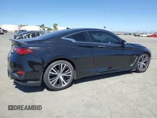 2017 Infiniti Q60 Sport with VIN JN1EV7EK7HM363963, listed as a Copart auction lot 57836545 with 117,785 mi miles and Salvage title. Bid and sale history available at DreamBid. Image 3.