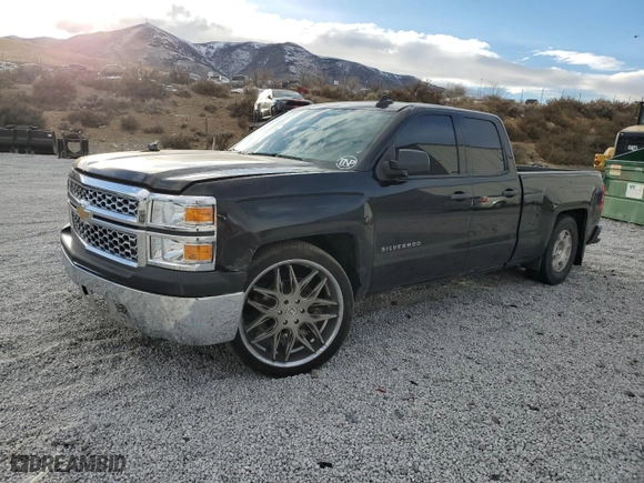 2015 Chevrolet Silverado 1500 LS with VIN 1GCRCPEH5FZ181364, listed as a Copart auction lot 84727204 with 0 mi miles and Salvage Title. Bid and sale history available at carsss.com. Image 1.