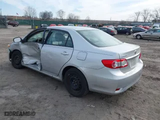 2012 Toyota Corolla L with VIN 2T1BU4EE9CC807524, listed as a IAAI auction lot 41584966 with 1 mi miles. Bid and sale history available at carsss.com. Image 3.
