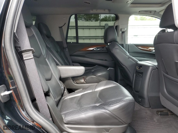 2020 Cadillac Escalade Premium Luxury with VIN 1GYS3CKJ4LR296092, listed as a Copart auction lot 81808954 with 97,339 mi miles and Non Repairable. Bid and sale history available at carsss.com. Image 11.