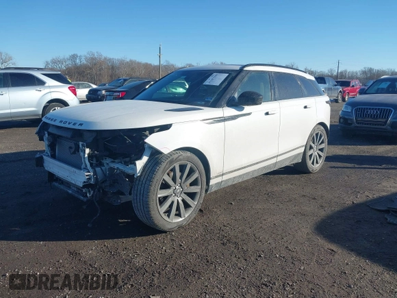 2018 Land Rover Range Rover Velar R-Dynamic HSE with VIN SALYM2RV5JA749821, listed as a IAAI auction lot 41387599 with 119,485 mi miles and . Bid and sale history available at DreamBid. Image 2.