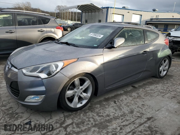 2014 Hyundai Veloster RE:FLEX z VIN KMHTC6AD2EU216453, wystawiony jako Copart lot #87090324 z przebiegiem 147 771 mil mil oraz Czysty tytuł • Clean title. Historia ofert i sprzedaży dostępna na DreamBid. Obrazek 1.
