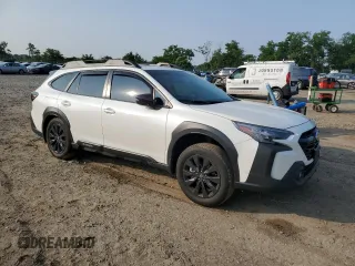 2023 Subaru Outback Onyx with VIN 4S4BTALC1P3144382, listed as a Copart auction lot 60351045 with 34,902 mi miles and Salvage title. Bid and sale history available at DreamBid. Image 4.