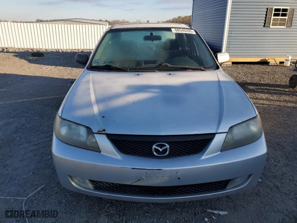 2003 Mazda Protege DX with VIN JM1BJ225331201903, listed as a Copart auction lot 88546205 with 221,722 mi miles and Clean Title. Bid and sale history available at carsss.com. Image 5.