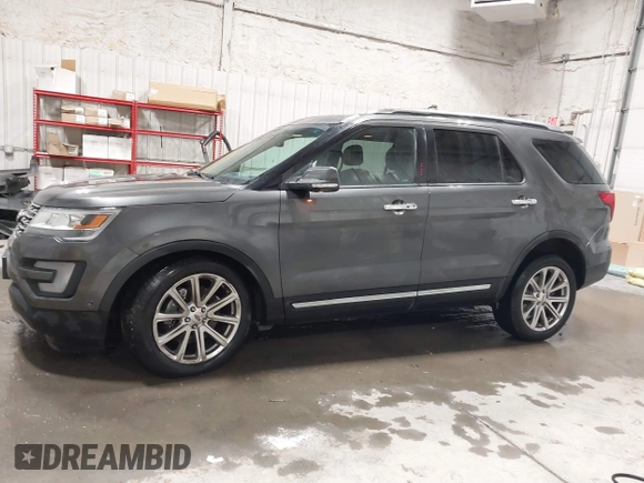 2016 Ford Explorer Limited with VIN 1FM5K8FH6GGC05749, listed as a IAAI auction lot 41409560 with 95,009 mi miles. Bid and sale history available at carsss.com. Image 15.